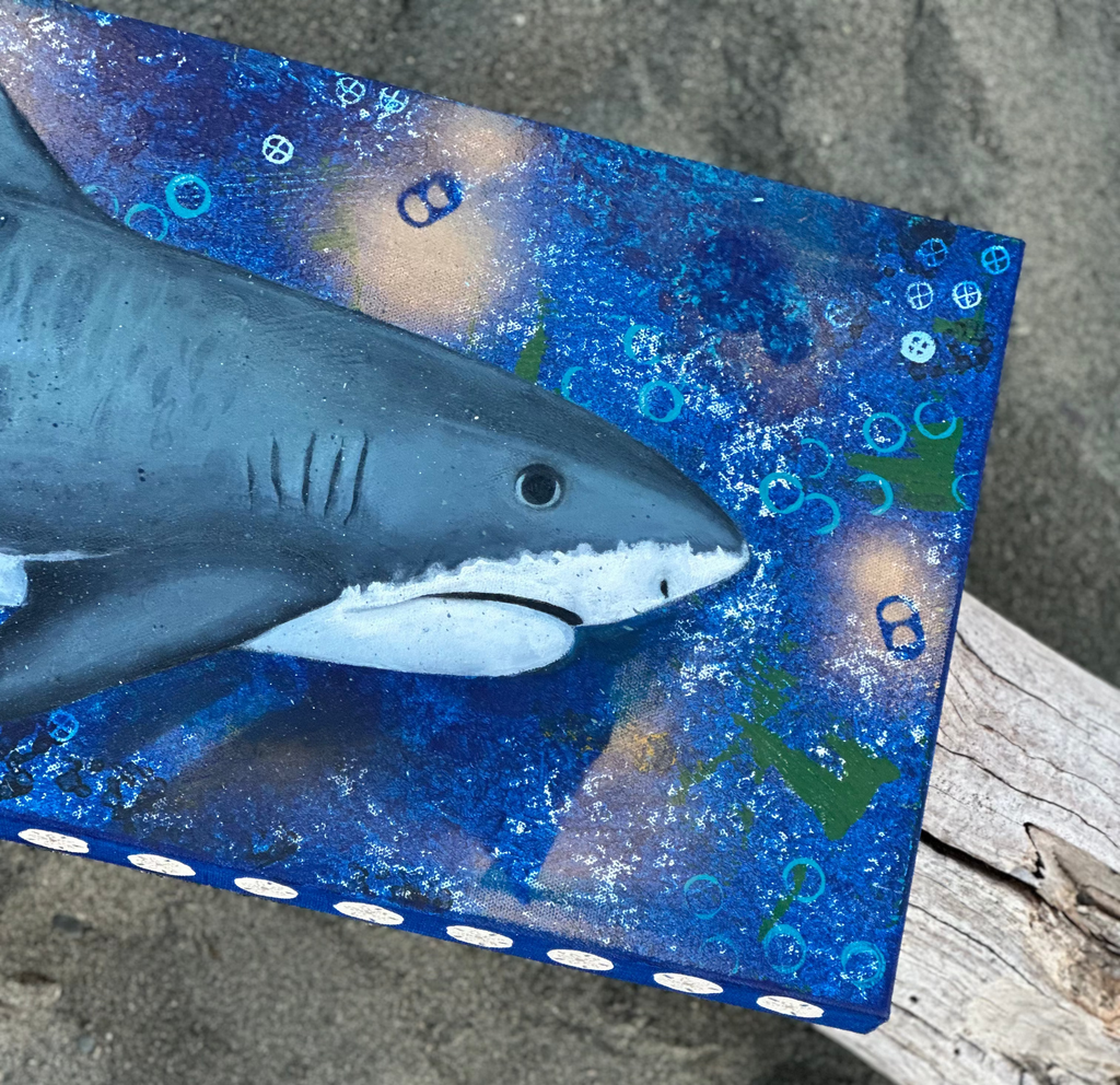 Their Home. Our Waste. (No. 2)  - Original Acrylic Painting