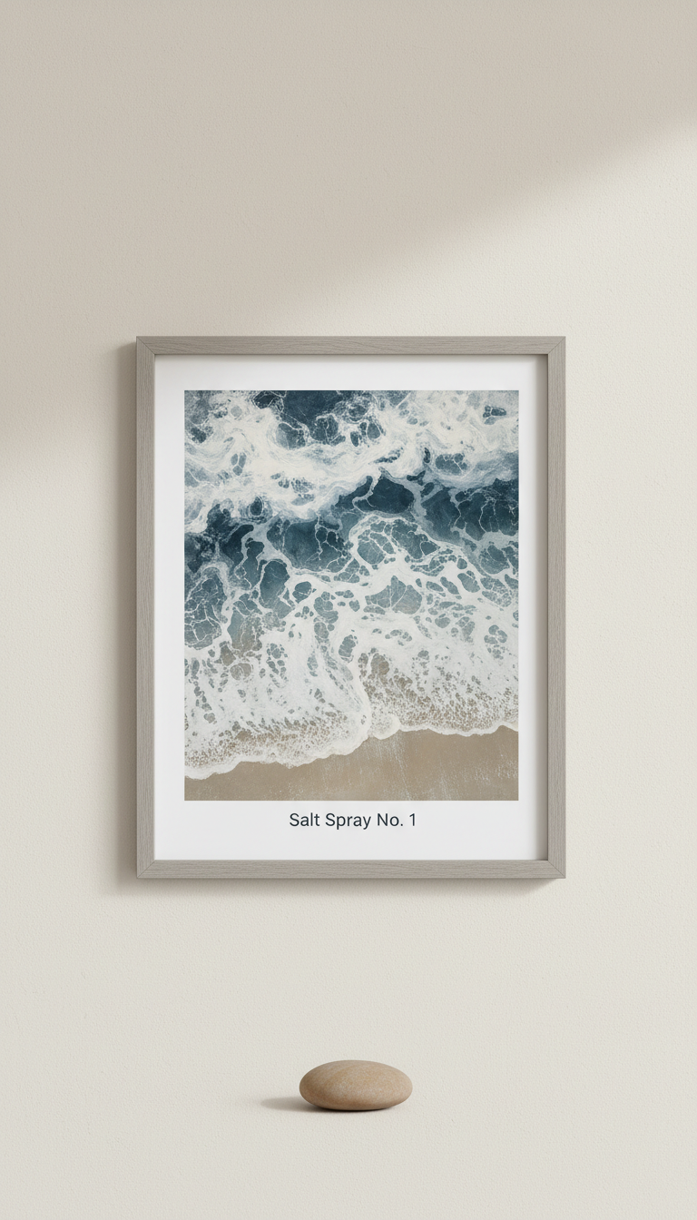Salt Spray No. 1 Framed Print